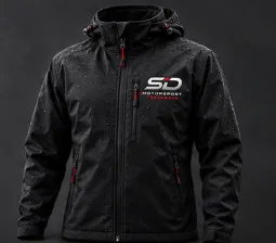 Regenjacke in Vereinsfarben mit Logo