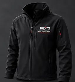Softshelljacke in Vereinsfarben mit Logo