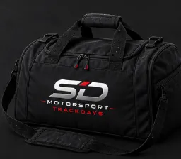 Sporttasche in Vereinsfarben mit Logo